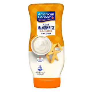 American Garden Original Mayonnaise Squeeze, 400ml