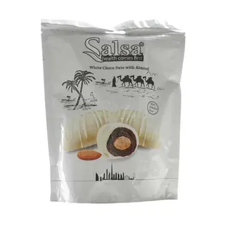Salsa White Choco Date with Almond, 500g