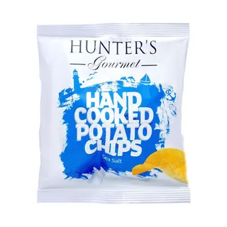 Hunter's Gourmet Hand Cooked Potato Chips Sea Salt, 40g