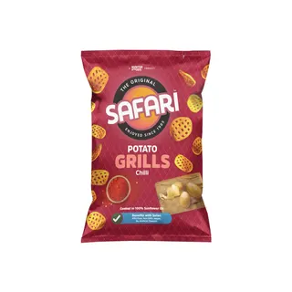 Safari Potato Grills Chilli, 125g
