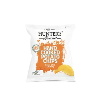Hunter's Gourmet Sweet Chilli Chutney Hand Cooked Potato Chips, 40g