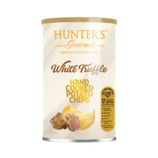 Hunter's Gourmet White Truffle Hand Cooked Potato Chips, 150g