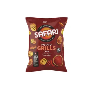 Safari Potato Grills Chilli, 60g