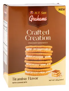 M.Y. San Tiramisu Grahams Cracker Sandwiches, 250g