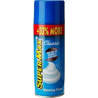 Supermax Classic Shaving Foam 400 ml
