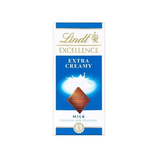 Lindt Excellence Extra Creamy Milk Chocolate, 100g