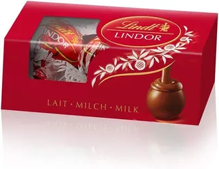Lindt Lindor Milk Chocolate, 3x36g
