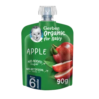 Gerber Organic Apple Baby Food Puree, 90g