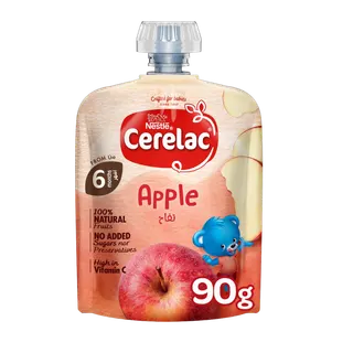 Cerelac Apple Fruits Puree Pouch, 90g
