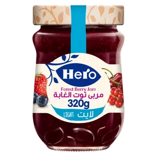 Hero Forest Berry Jam - No Added Sugar, 320g