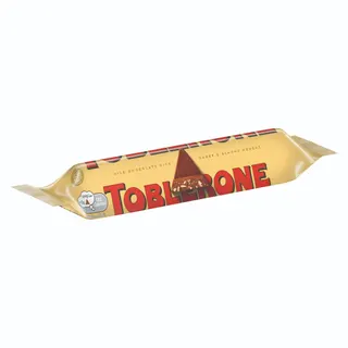 Toblerone Swiss Milk Chocolate Bar with Honey & Almond Nougat, 50g