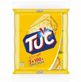 Tuc Original Snack Crackers, 3x100g