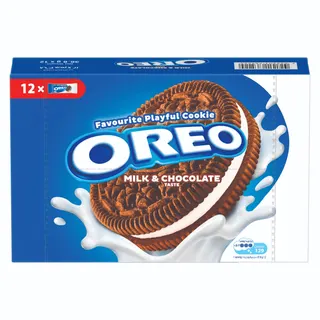 Oreo Milk & Chocolate Cookies Sandwich Biscuits, 12x36.8g
