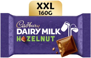 Cadbury Dairy Milk Hazelnut Chocolate Bar, 160g