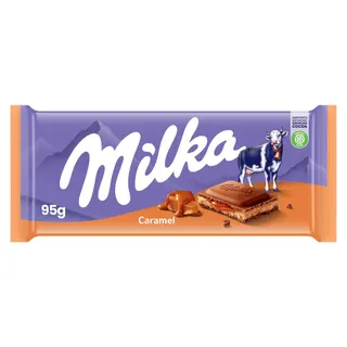 Milka Caramel Chocolate Bar, 95g