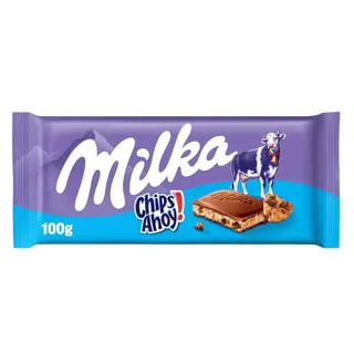 Milka Chips Ahoy Chocolate Bar, 90g