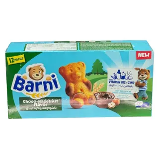 Barni Chocolate Hazelnut Cake Biscuits, 12x30g