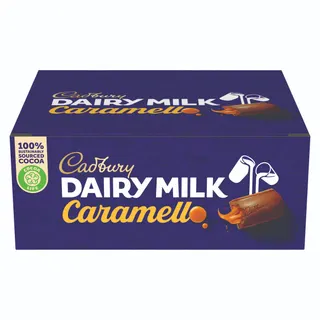 Cadbury Dairy Milk Caramel Chocolate, 12x40g