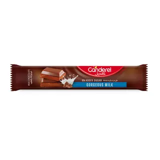 Canderel 0% Added Sugar Gorgeous Milk Chocolate, 27g