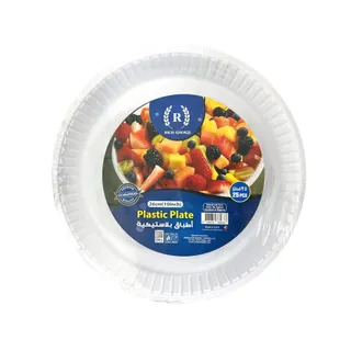 Rich Choice Plastic Plate, 10 Inch, 26cm, 25 Pieces