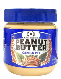 Rich Choice Creamy Peanut Butter, 340g
