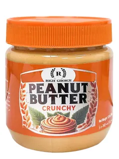 Rich Choice Crunchy Peanut Butter, 340g