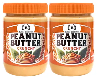 Rich Choice Crunchy Peanut Butter, 2x510g