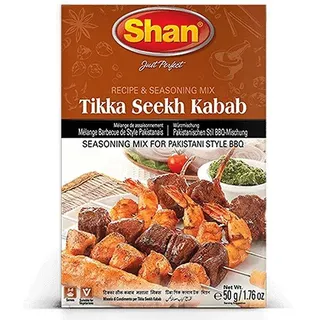 Shan Tikka Seekh Kabab Bbq 50G