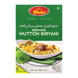 Shan Memoni Mutton Biriyani Mix, 60g