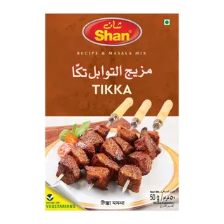 Shan Tikka Recipe & Masala Mix, 50g