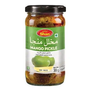 Shan Mango Pickle Glass Jar, 300g