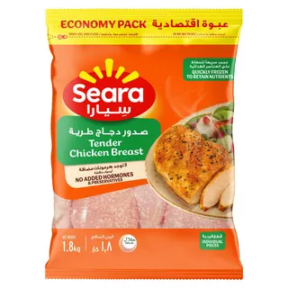 Seara Tender Chicken Breast Portions IQF, 1.8kg