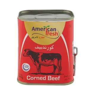 American Fresh Corned Beef Loaf, 340g