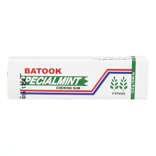 Batook White Gum, 5 Pieces