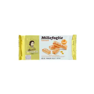 Vicenzi Millefoglie Glassate Sugar Icing Coated Puff Pastry, 125g
