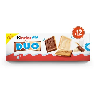 Kinder Duo, Double the Yum, Double the Fun (12 Pieces), 150g