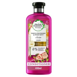 Herbal Essences Bio Renew Hair Conditioner with White Strawberry & Sweet Mint, 400ml