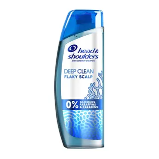 Head & Shoulders Deep Clean Severe Flaky Scalp Anti-Dandruff Shampoo Silicone-Free, 400ml