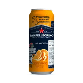 San Pellegrino Aranciata Sparkling Drink, 330ml