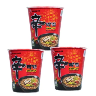 Nongshim Shin Cup 68 g x 3