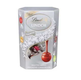 Lindt Lindor Silver Assorted Milk Chocolate, 200g