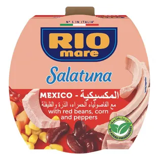 Rio Mare Mexican Salatuna with Red Beans, Corn & Peppers, 160g