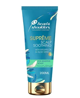 Head & Shoulders Supreme Scalp Soothing Hair Conditioner with Argan Oil, 200ml