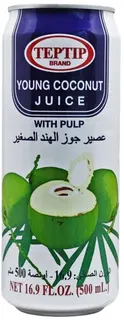 Teptip Young Coconut Juice With Pulp 500 ml