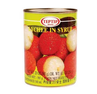 Teptip Lychee in Syrup, 565g