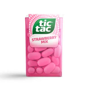 Tic Tac Strawberry Mix Flavored Mints, 18g