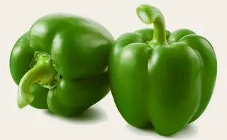 Organic Green Capsicum, 1 Pack