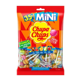 Chupa Chups Mini Lollipops Bag, 210g