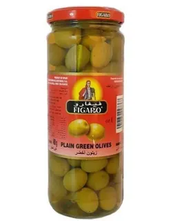 Figaro Plain Green Olives, 270g