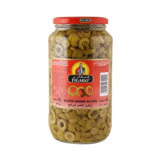 Figaro Sliced Green Olives 480 g
